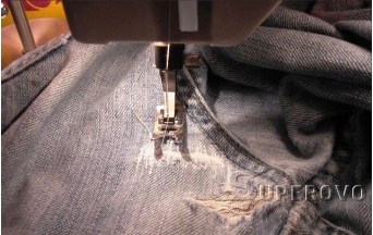 Заштопать джинсы  разрыв менее 6 см в Барановичах